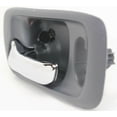 thumbnail image 2 of DAMAIJOY Door Handle Interior Front Passenger Side Left Gray with Lever and Keyhole for Honda for Accord SE 00 02 & Value Package 01-02 & DX/EX/LX 98-02 for Odyssey EX-L 02-03 & EX/LX 99-04, 2 of 9