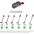 thumbnail image 3 of Clip de Control de botón de encendido/apagado, 2 uds., Compatible con aspiradora V15 V6 V8 V7 V10 V11, estado de encendido/apagado de bloqueo, gris, 4,6*4,6*2cm, 3 of 4
