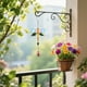 thumbnail image 1 of CaiYueKe Handmade Metal Wind Chime Garden Art Outdoor Decor Bells Soothing Sound Patio Hanging Ornament Creative Crafted Glass Painted Home Yard, 1 of 7