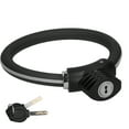 thumbnail image 2 of Mini Bicycle Ring Lock AntiTheft Bike Cable Lock Reflective Zinc Alloy Bicycle Accessory(Reflective Matte Black ), 2 of 9