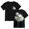 thumbnail image 3 of Gubotare Shirts for Girls Trendy Summer Girls' T Shirts Short Sleeve Round Neck Loose Blouse Summer Casual Girl Tee Tops (Black,Size 2-3 Years), 3 of 6