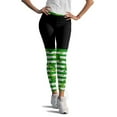 thumbnail image 5 of Tejiojio Fall Clearance Women High Waisted Leggings Women Tights St. Patrick's Day Print Tights Workout Yoga Pants, 5 of 9