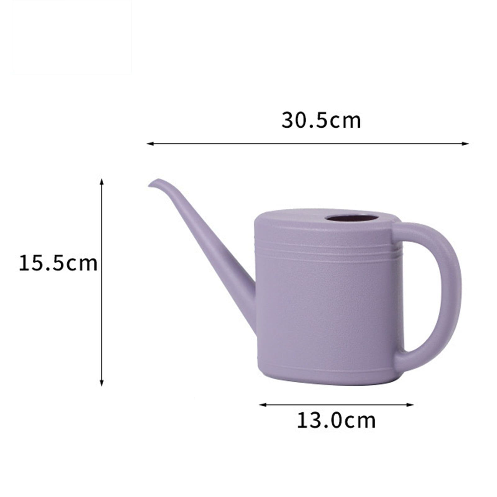 Hyasfey 1L/2L Watering Can Garden Watering Can with Removable Shower Head Handheld Outdoor Watering Can for Greenhouse Plants Flowers