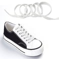 thumbnail image 2 of iOPQO Shoelace Flat Shoe Laces 8mm Wide Shoelaces For Running Sneakers Shoes 2 Pair wide, 1m long, shoelaces, 2 A One Size, 2 of 9