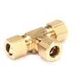 thumbnail image 4 of Southbend Range 1147201 Union Tee Brass Stainless Steel, 3/8" Cc, 4 of 4
