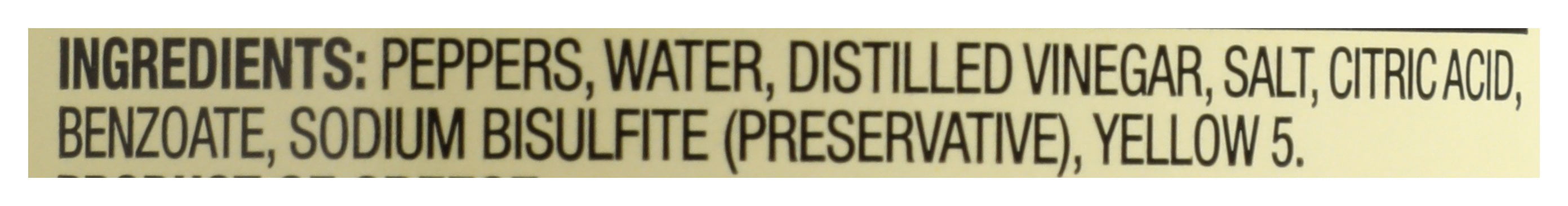 Giuliano - Peperoncini Greek Golden - 16 Oz, Case of 6