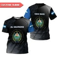 thumbnail image 2 of Personalized El Salvador Shirt Custom Camiseta de El Salvador Flag Shirt Men, Women Salvadorans Pride El Salvadore��a Gift (5XL), 2 of 7