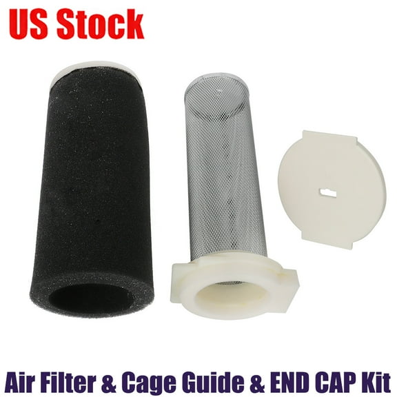 02-08 For Yamaha Grizzly 660 YFM660 Air Filter & Cage Guide & END CAP Kits