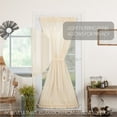 thumbnail image 3 of VHC Brands Tobacco Cloth Natural Door Panel Curtain Rustic Farmhouse Cotton for Patio Side Door 72x40, 3 of 11