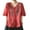 Red, variant on DTBPRQ Women's Summer Embroidered Mexican Shirts Short Sleeve Casual Tops Blouse Casual Cotton Linen Shirts