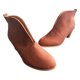 thumbnail image 2 of NECHOLOGY Botas Mujer Adulto Femenino Zapatos Botines para mujer Botines de fahsion Boots de plumas Las mujeres apiladas Heel tobillo Boots Boots de las mujeres Botas de mujer (Brown, 7), 2 of 6