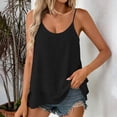 thumbnail image 5 of GUACER Tank Tops for Women Adjustable Spaghetti Strap Sleeveless Flowy Layered Ruffle Loose Fit Camisole Tops, 5 of 8