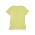 thumbnail image 2 of Athletic Works Girls Short Sleeve Solid Tee, Sizes 4-18 & Plus, 2 of 3