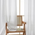 thumbnail image 1 of sasyxdc Rideaux Vert Sauge 72 Pouces de Long pour Chambre Salon Filtrant la Lumière Lin Doux Texturé Semi-Transparent Style Rustique Rideau de Porte Moderne Poche de Tringle 2 Panneaux 42x, 1 of 8