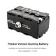 thumbnail image 2 of NP-F Tipo-C A NP-F550/570/770/970 Batería Ficly Adaptador de Alimentación de Batería Con 5-12V Cable de Resorte de Salida para El Monitor de Campo Transmisorio de Video, 2 of 6