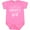 Raspberry, variant on Inktastic Nanny Girl Granddaughter Girls Baby Bodysuit
