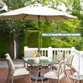 thumbnail image 4 of Base para Sombrilla de Patio Costway con Cemento Integrado Negro y Gris, 4 of 9
