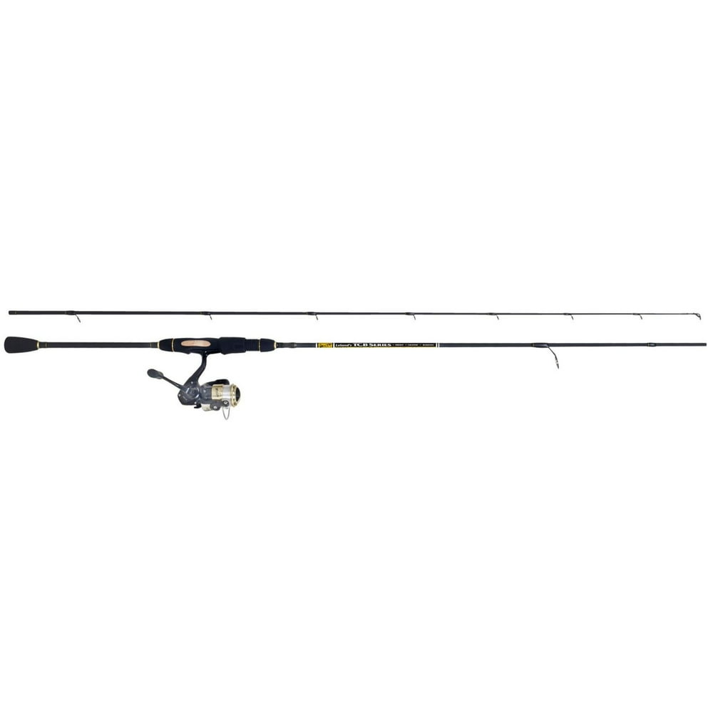 The TCB (TroutCrappieBluegill) Spinning Rod Combo 6.5ft by B'n'M Pole