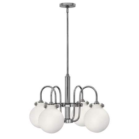 Hinkley Lighting 3043 Congress 4 Light 1 Tier Chandelier With Etched Hinkley Lighting This On Opens A Dialog That Displays Additional Images For With The Option To Zoom In Or Out