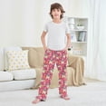 thumbnail image 6 of Wobogo Flower English Bulldogs Long Pajama Pants Bottoms Soft Sleepwear with Pockets, 6 of 9