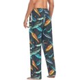 thumbnail image 6 of HPINK-T Fishing Fish Men's Pajama Pants Super Soft Sleep Lounge Pants Pjs Bottoms with Pockets, 6 of 7