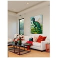 thumbnail image 4 of Marmont Hill "Ceratosaurus" by Curtis Painting Print on Canvas, 4 of 7