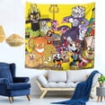 thumbnail image 7 of The Cuphead Show Tapestry Wall Hanging Wall Art Decor Wall Tapestry for Living Room Bedroom Dorm 59x59 inch, 7 of 7