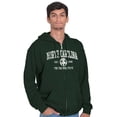 thumbnail image 5 of North Carolina Cute Footprints Beach Zip Up Hoodie Men's Women's Brisco Brands 2X, 5 of 6