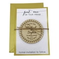 thumbnail image 1 of Personalized Wedding Magnets 45 Rustic Wedding Save The Date Cards Favors With Envelopes, 1 of 4