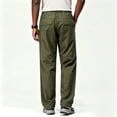 thumbnail image 3 of Big Men’s Breathable Polyester Multi Pocket Cargo Pants S to XXL, Rip Resistant Long Wearing Work Pants, 3 of 10