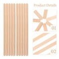 thumbnail image 4 of 150pcs Portable Wood Coffee Stirring Sticks Disposable Beverage Stirrer Rods, 4 of 6