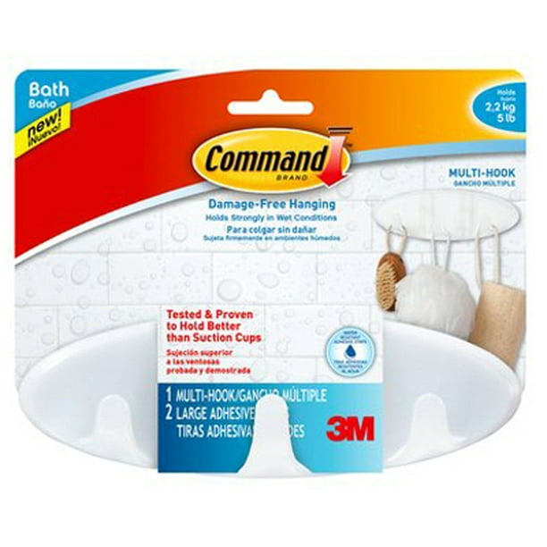 Bath MultiHook Keep Your Shower Accessories In 1 Place