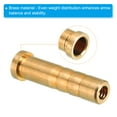 thumbnail image 4 of Uxcell 50 Grano Insertos de Flecha de Arquería de Latón Insertar Tornillo Cobre Latón para flechas de carbono de .244/ 6.2mm, Paquete de 12, 4 of 6