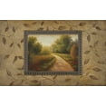 thumbnail image 2 of Marcon, Michael 32x22 White Modern Wood Framed Museum Art Print Titled - New Country Road, 2 of 4