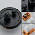 thumbnail image 6 of Matt Black Shower Faucet System Sets Wall Mounted Shower Fixtures Mixer Valve, 6 of 10