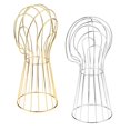 thumbnail image 1 of Soporte De Maniquí De Metal Resistente De 20 '' Para Almacenamiento De Exhibición De Joyería De 2x, 1 of 9