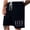 Dark Blue, variant on Eagokdc Mens Workout Shorts Cotton Casual Summer Elastic Waist Loose Athletic Big And Tall Short Size M-5XL