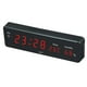 thumbnail image 3 of Reloj Despertador Pantalla Temperatura Humedad rojo, 3 of 7