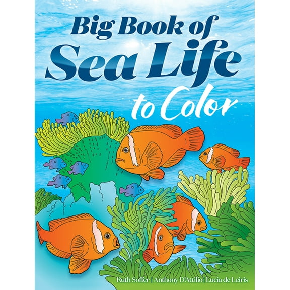 Big Book of Sea Life to Color