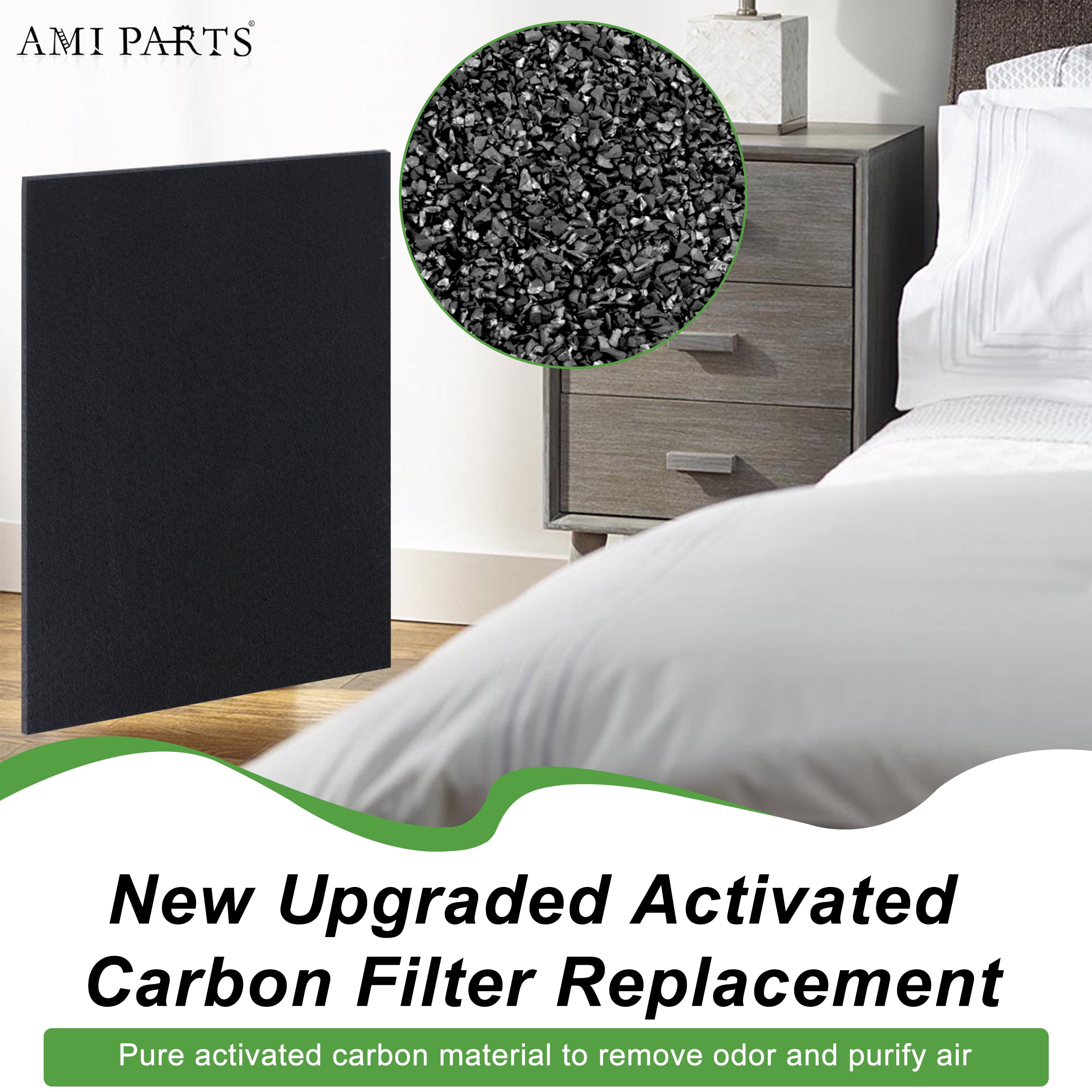 AMI PARTS HPA200 HEPA Replacement Filters True HEPA for Honey-well HPA200 Series Air Purifier HRF-R2