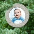 thumbnail image 7 of Expressly Yours! Mini Christmas Picture Frame Ornaments, Silver Glitter, Round, 6-Pack, 7 of 7