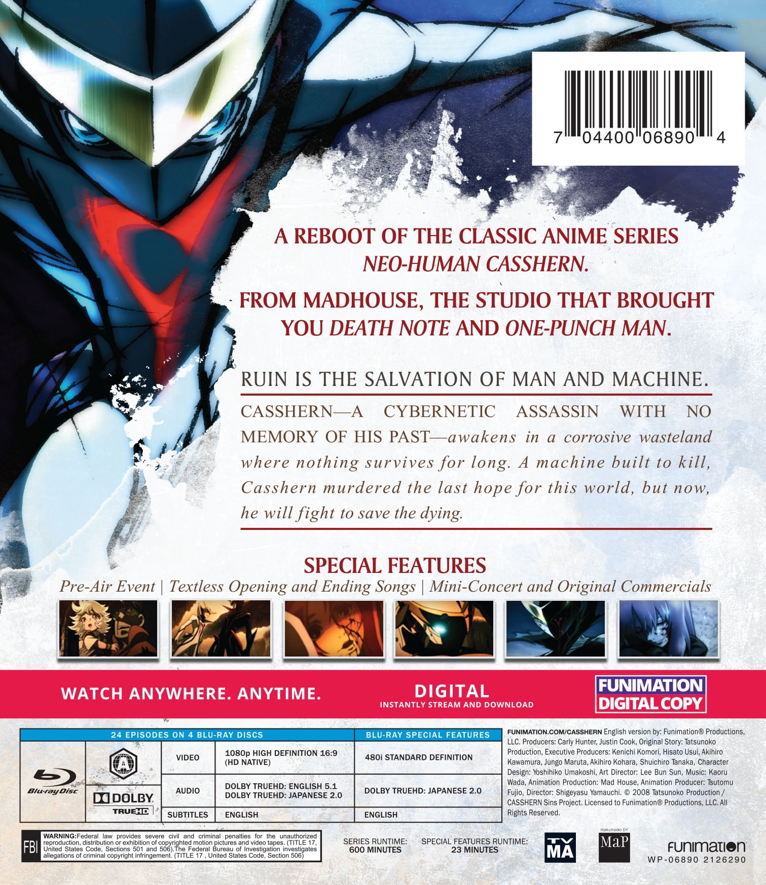 New Casshern: The Complete Series (Blu-ray) - Walmart.com