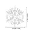 thumbnail image 4 of Exhaust Fans Guard Cover Exhaust Fans Grille Cover Exhaust Fans Metal Cover, 4 of 4
