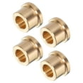 thumbnail image 1 of Paquete de 4 rodamientos de manguito con brida 3/8" de diámetro interior x 5/8" de diámetro exterior x 1/2" de longitud x 3/4" de diámetro de brida, buje de latón autolubricante, 1 of 5