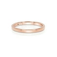 Sterling Silver 14K Rose Goldplated Stacking Ring