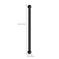 thumbnail image 2 of Lamp Post Arm Ladder Rest Light Pole Handle Replacement Metal Lamp Post Rod Crossing Arm Pole Outdoor Lamp Post Replacement Part, 2 of 9