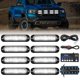 thumbnail image 1 of Luces Estroboscópicas Nilight 8PCS LED 12V 24V para Vehículos, Autos y Camiones, 1 of 9