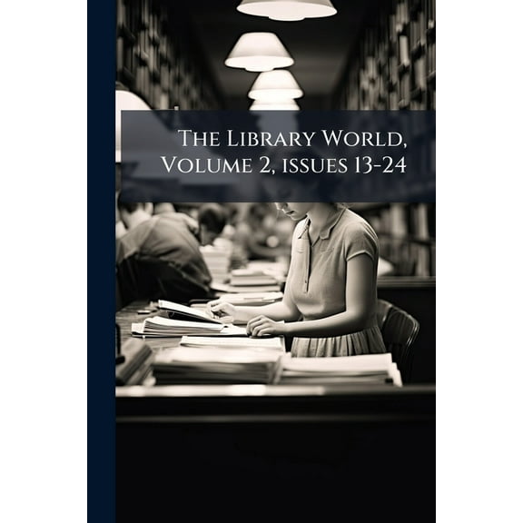 The Library World, Volume 2, issues 13-24 (Paperback)