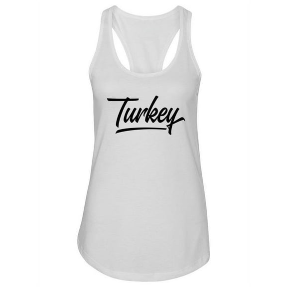 Turkey Design Tank Women -Image by Shutterstock, Female x-Small