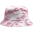 thumbnail image 6 of CoCopeaunts Spring Summer Women Bucket Hat Bright Tie Dye 6 Colors Thin Cotton Breathable Fisherman Hat for Men Outdoor Shade, 6 of 8